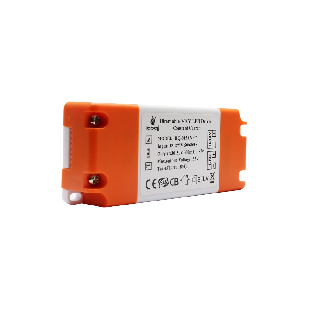 0-10V Dimmable Constant Current LED Drivers 15W 300mA