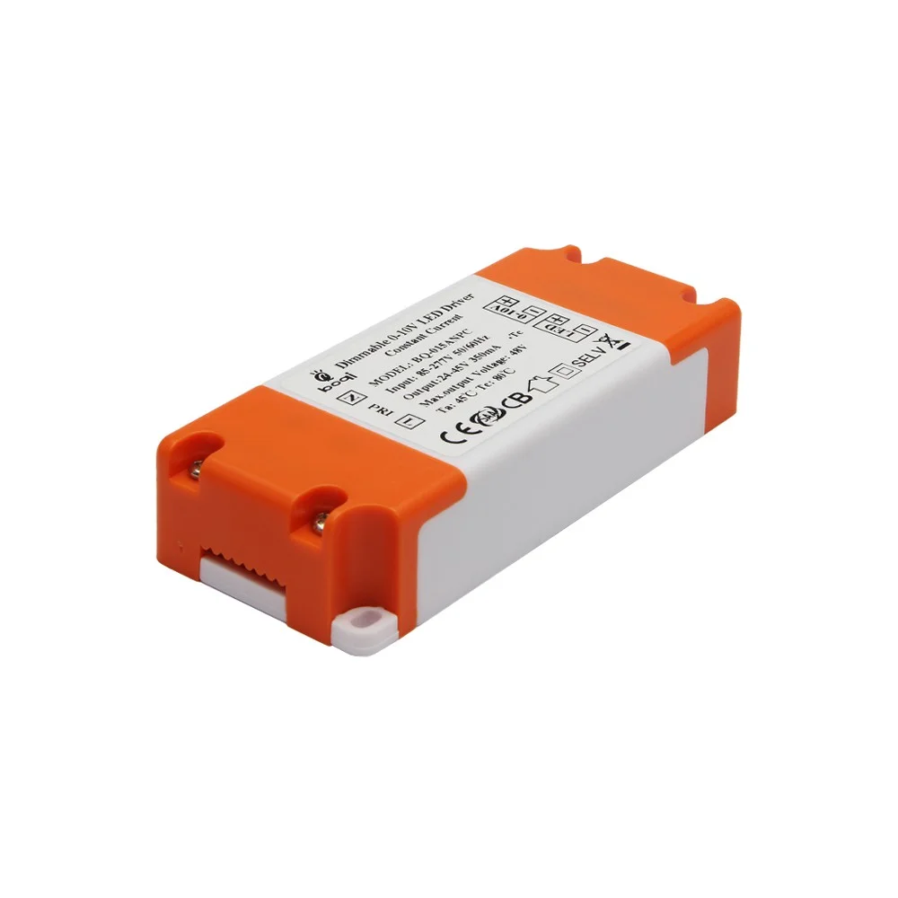 0-10V Dimmable Constant Current LED Drivers 15W 350mA
