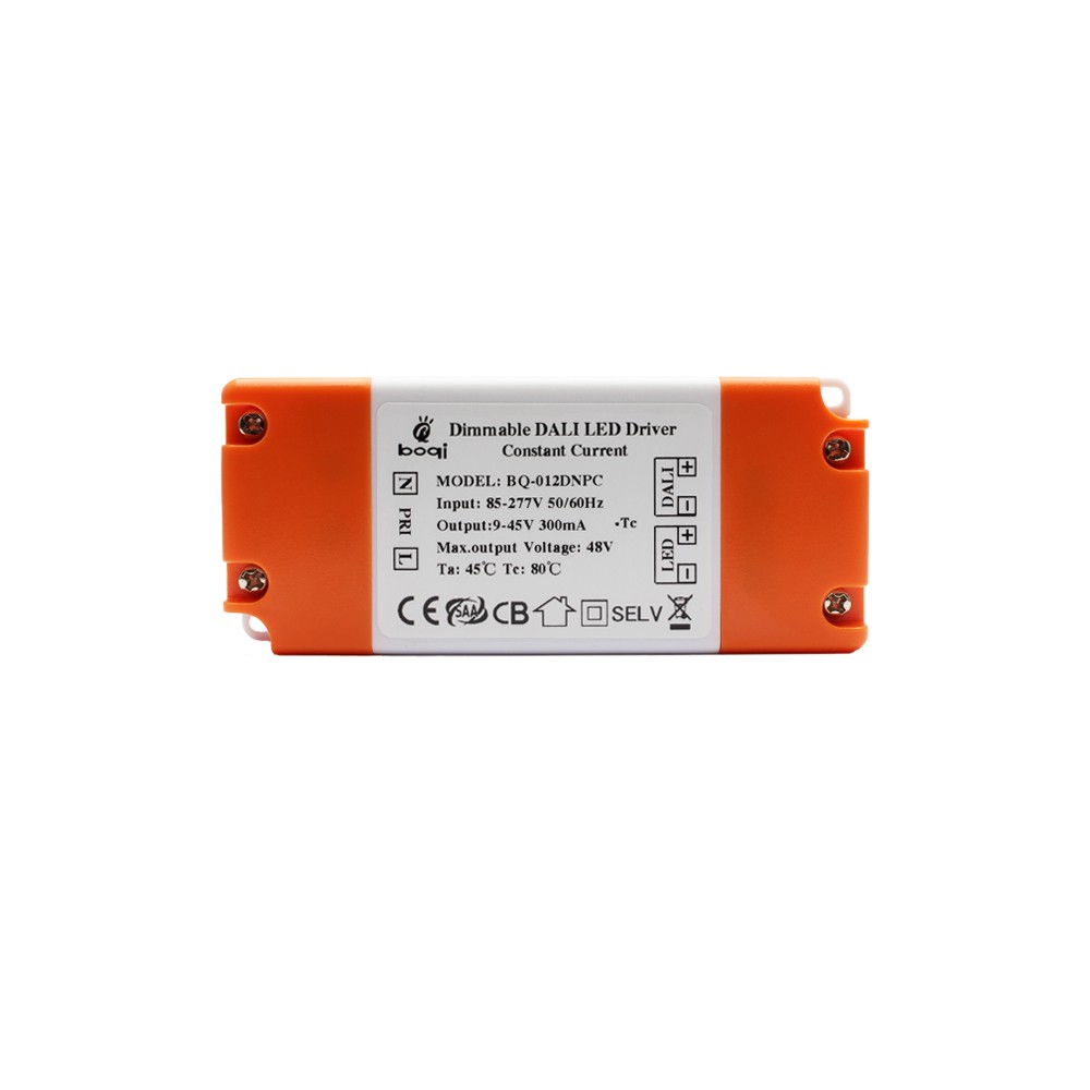 Constant Current Dimmable DALI LED Drivers 12W 300mA