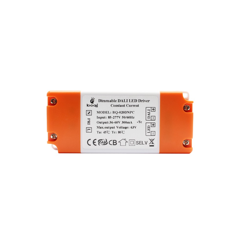 Controladores LED DALI de corriente constante regulables 18W 300mA