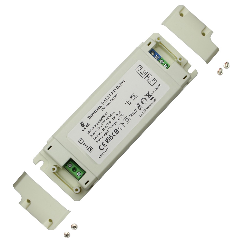 Dimmable DALI Constant Current LED Drivers 60W 1500mA