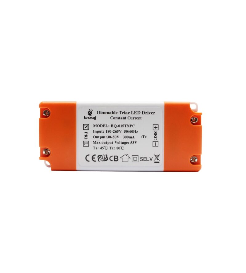 Constant Current Triac Dimmable LED Drivers 15W 300mA
