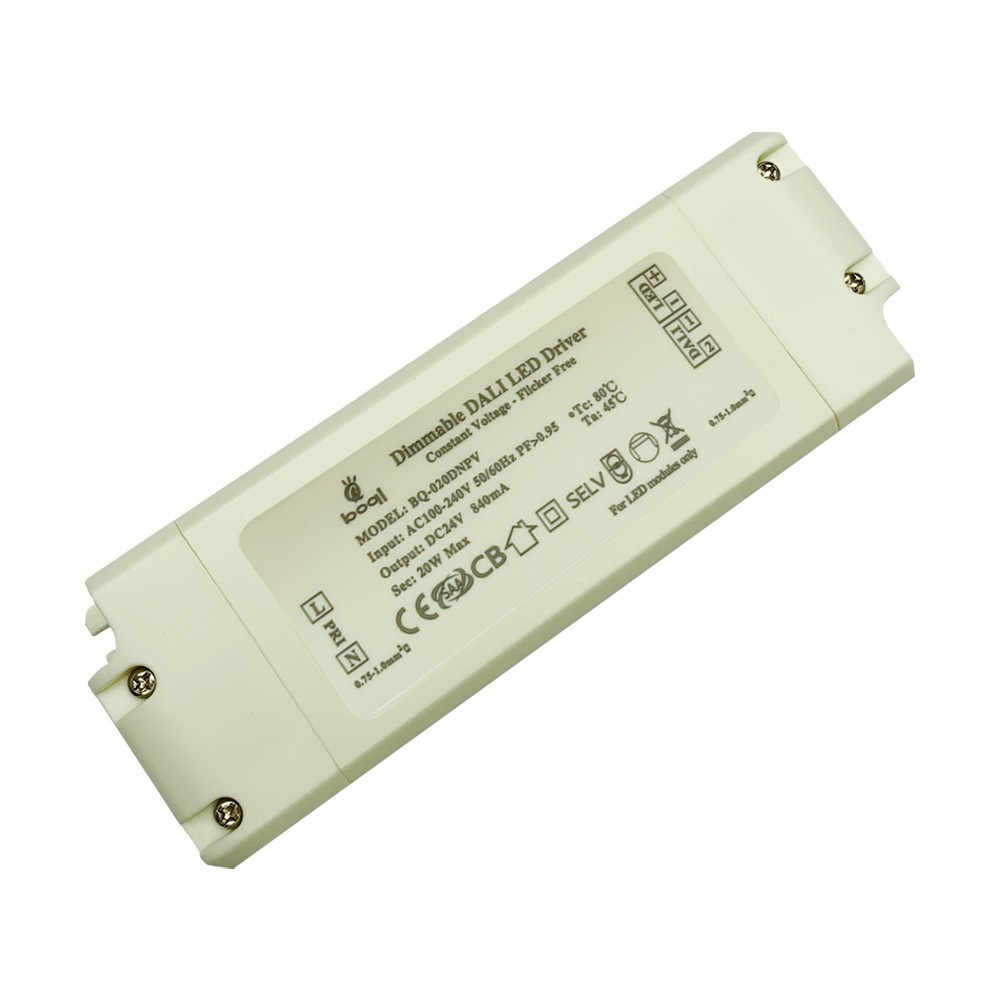 HPFC Constant Voltage DALI Dimmable LED Driver 24V 20W