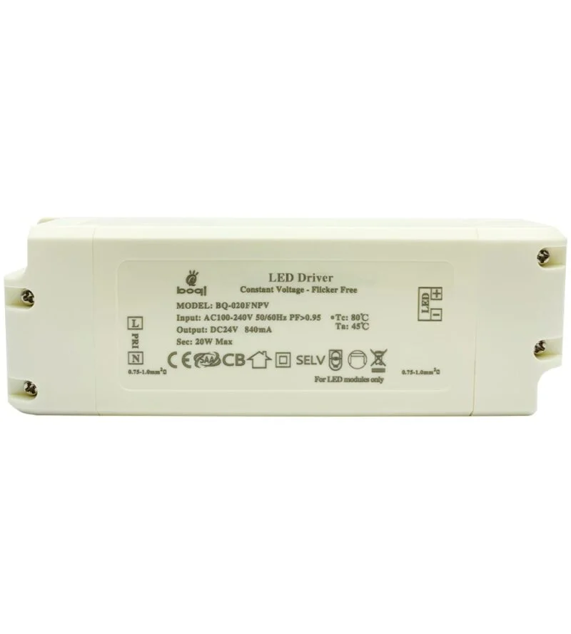 HPFC 恆壓 LED 驅動器 24V 20W
