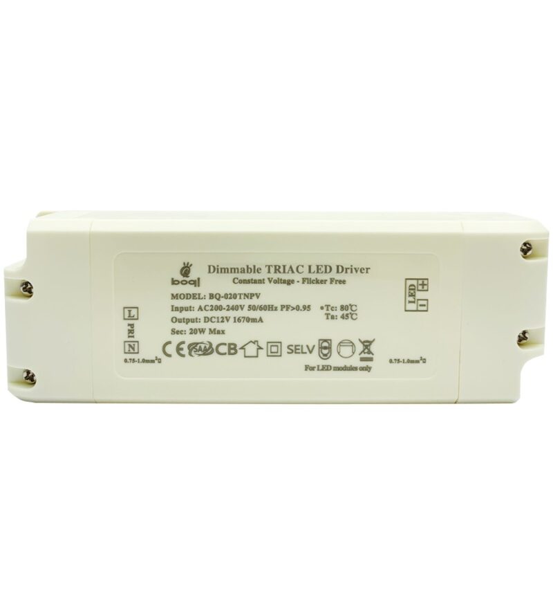 HPFC Constant Voltage Triac Dimmable LED Driver 12V 20W