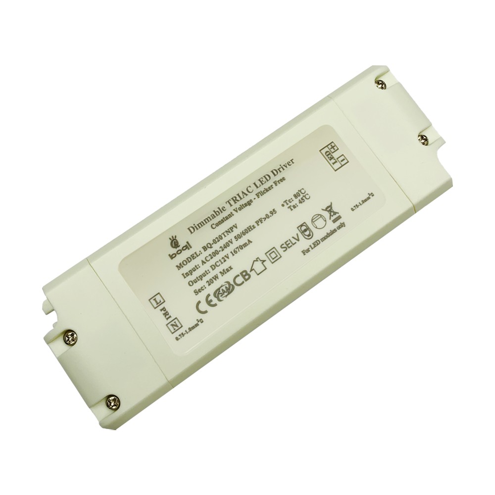 HPFC Constant Voltage Triac Dimmable LED Driver 12V 20W