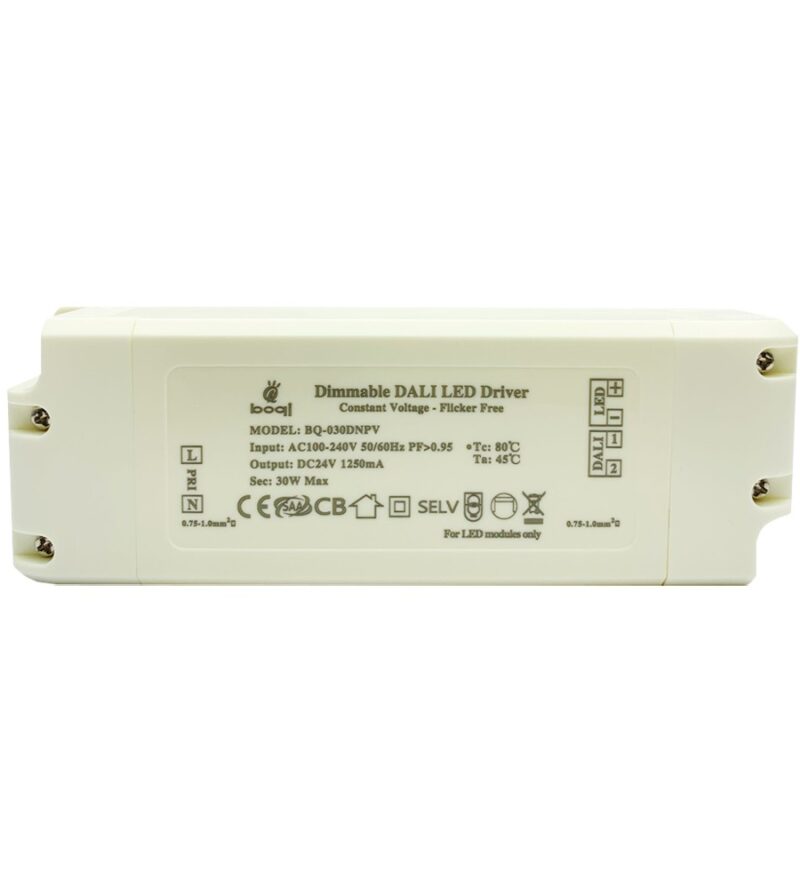 HPFC Constant Voltage DALI Dimmable LED Driver 24V 30W