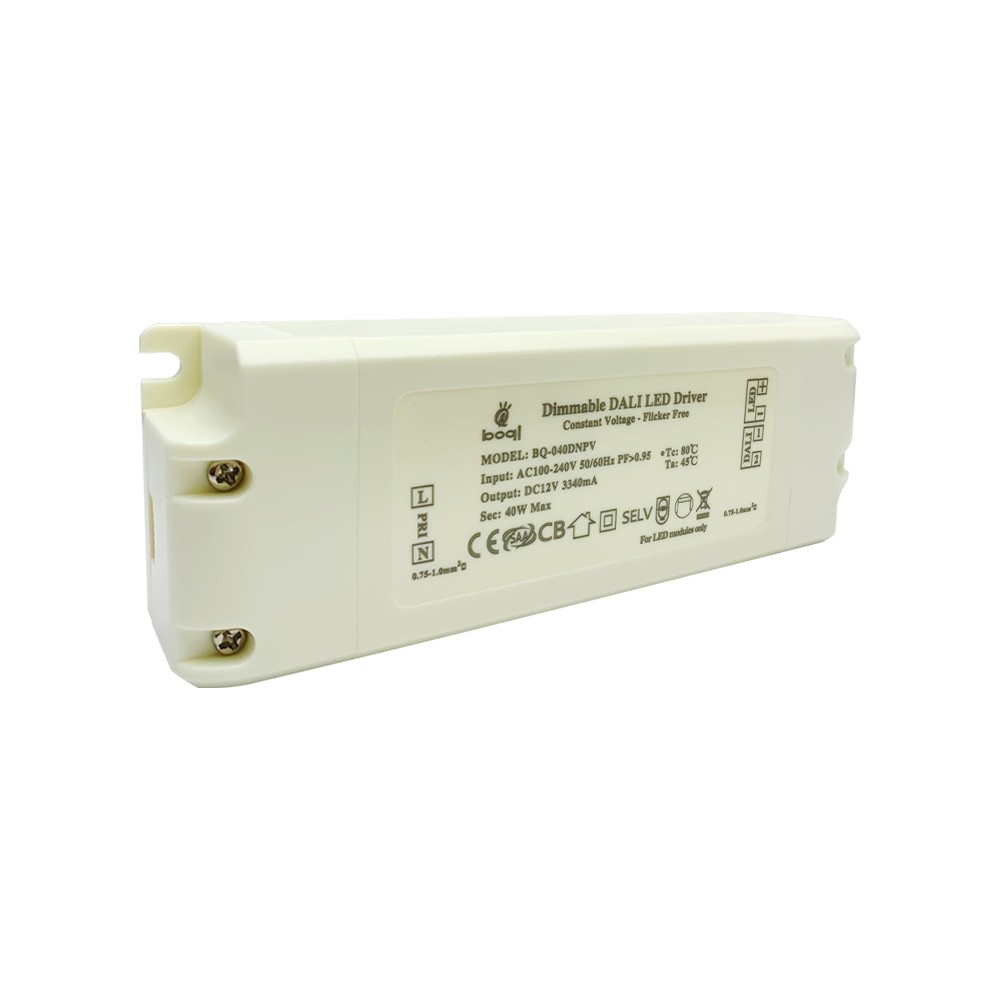 HPFC Constant Voltage DALI Dimmable LED Driver 12V 40W