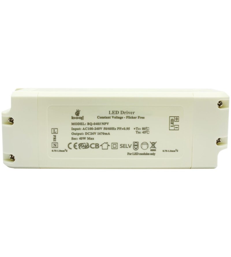 HPFC LED-driver met constante spanning 24V 40W