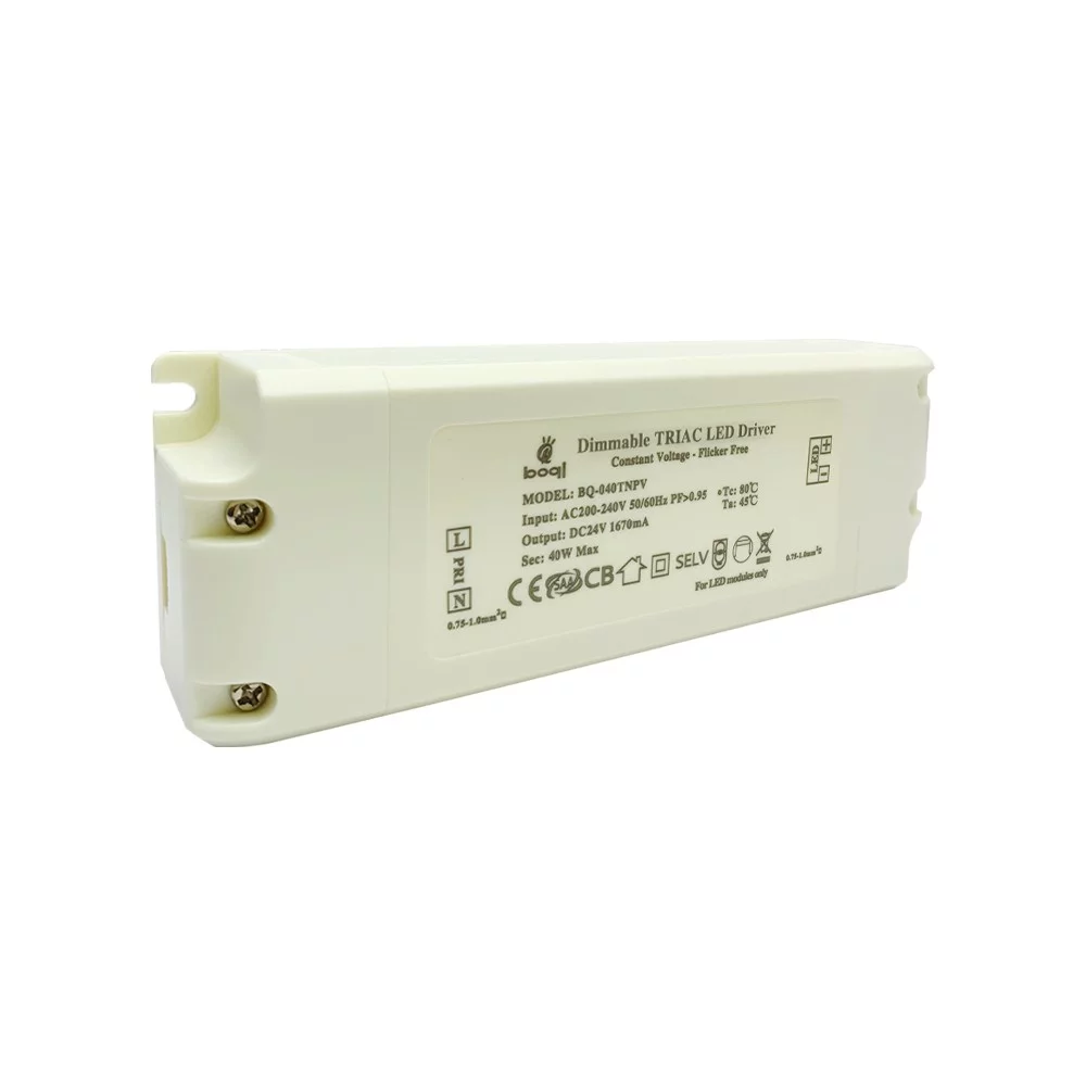 Driver LED dimmerabile triac a tensione costante HPFC 24V 40W