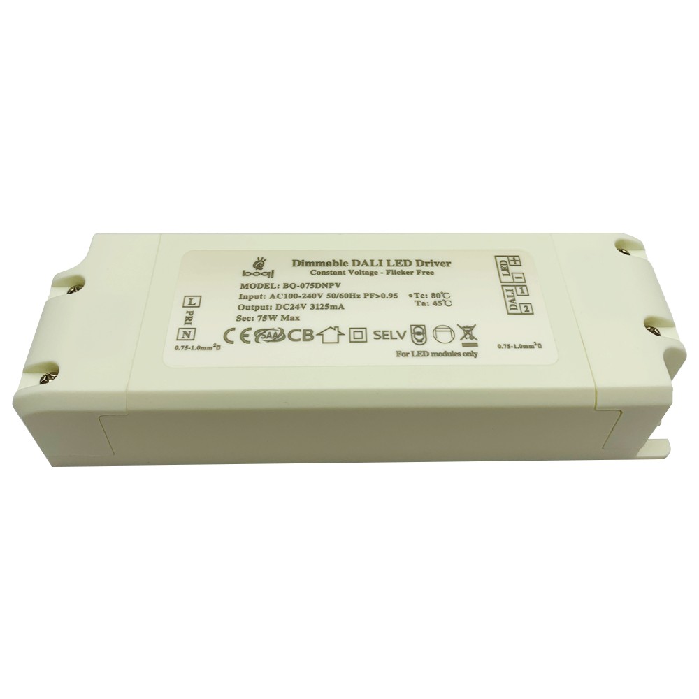 HPFC Constant Voltage DALI Dimmable LED Driver 24V 75W