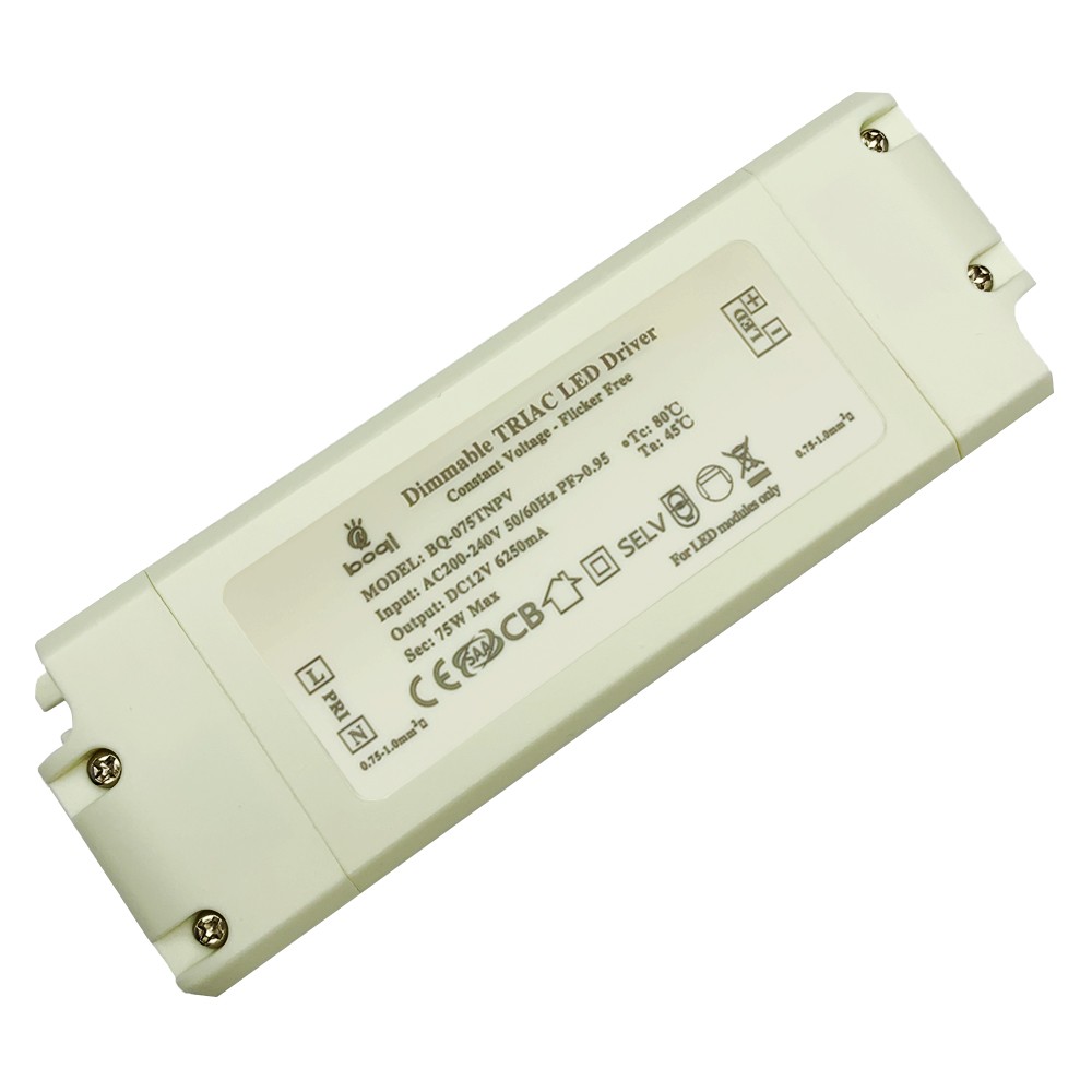 HPFC Constant Voltage Triac Dimmable LED Driver 12V 75W