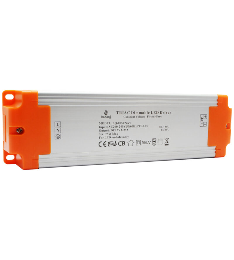 HPFC定電圧トライアック調光対応LEDドライバー12V 75W