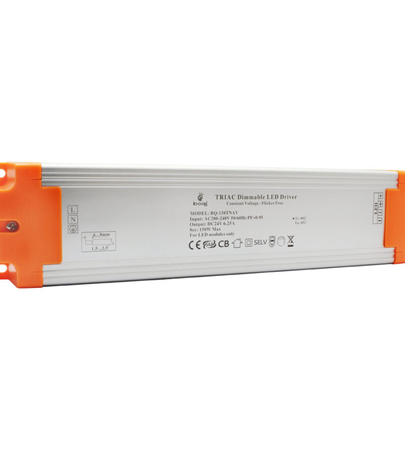 HPFC Sabit Voltajlı Triyak Kısılabilir LED Sürücü 24V 150W