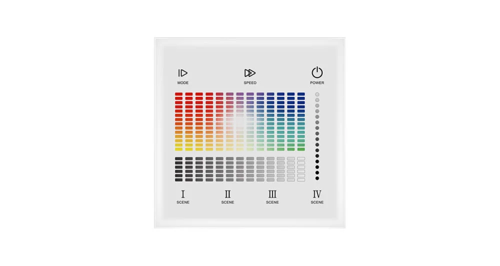 1 Zone Wall Mounted Touch DALI Panel TD4-S