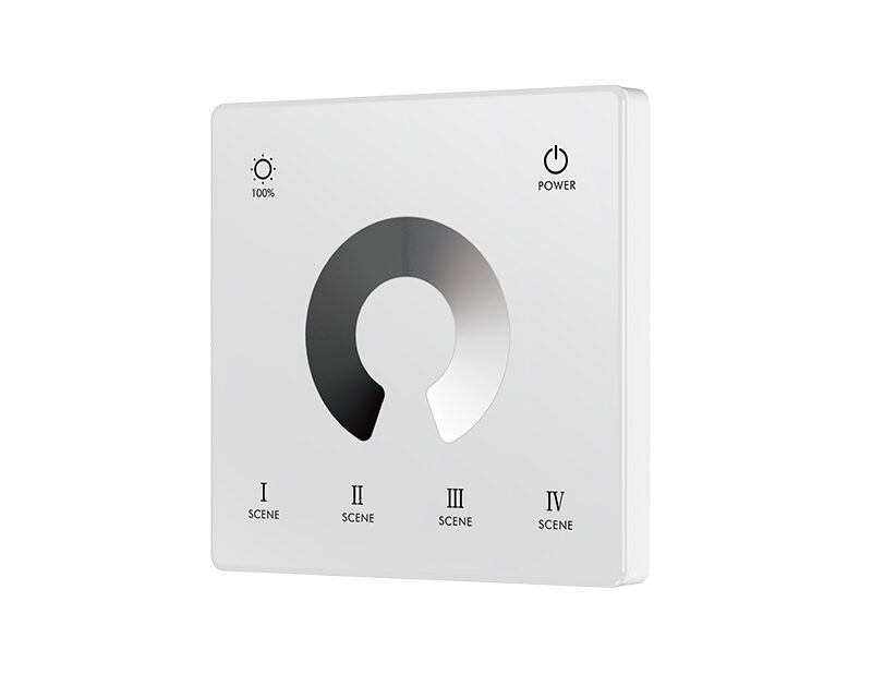 1 Zone Wall Mounted Touch wheel  Panel Remote Control(CR2032 Battery) TW1