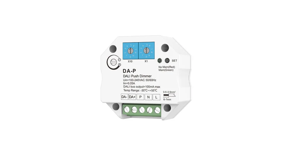 100-240VAC DALI Push Dimmer DA-P
