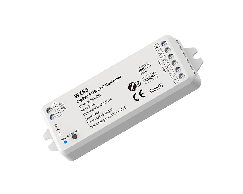 12-24VDC 3CH*4A Zigbee RGB LED Controller WZS3