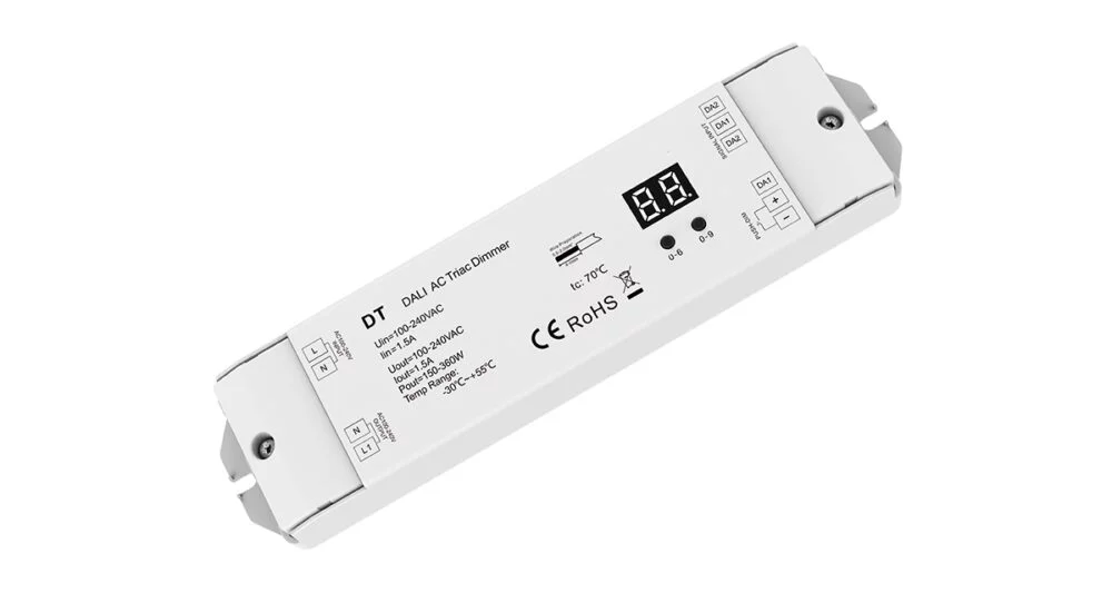 150-360W 100-240VAC Triac DALI Dimmer DT