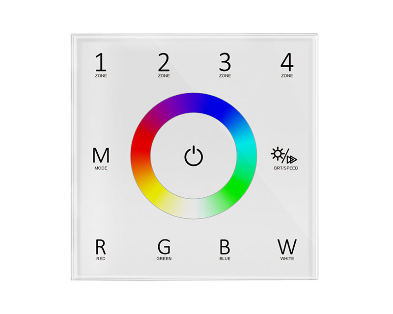 4 Zones RGBW Remote Control(100-240VAC Input) T14