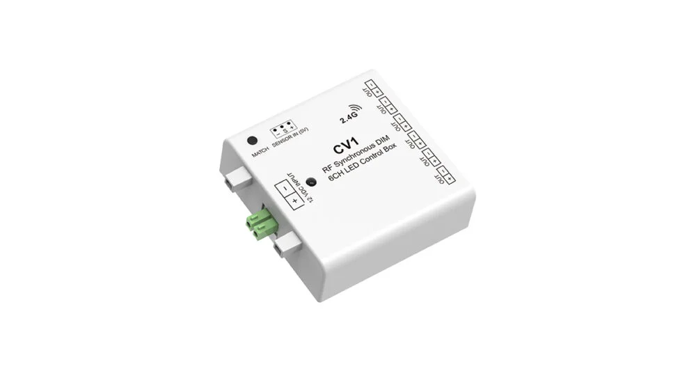12VDC 6CH RF&Sensor Synchronous DIM LED Control Box CV1 – Bild 2