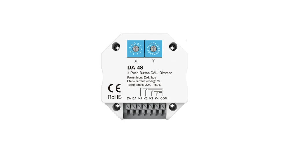 DALI 4-Tasten-Dimmer DA-4S