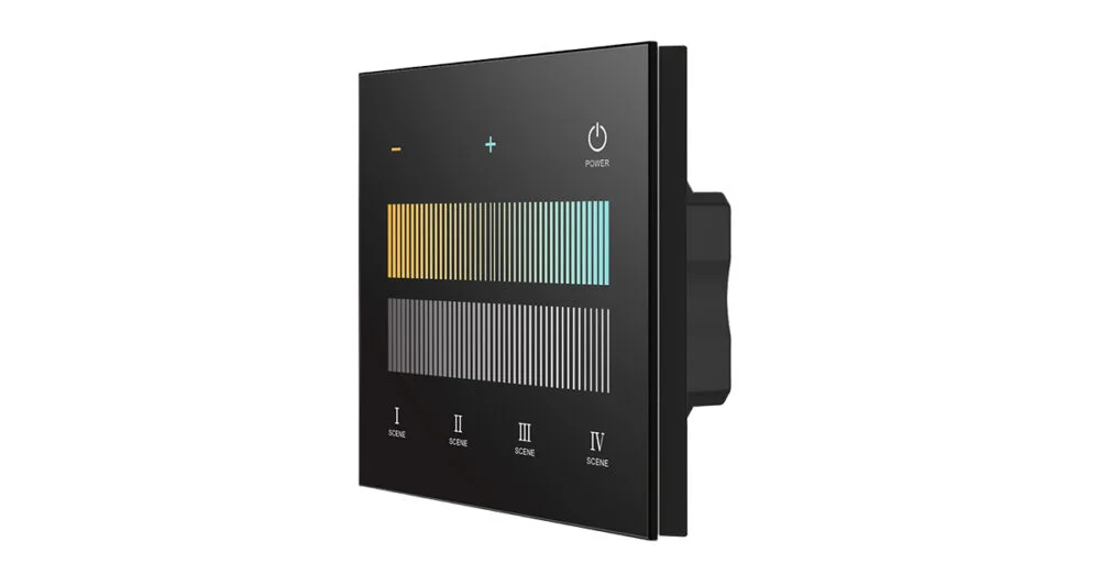 2CH*20mA Color Temperature Touch Panel 0-10V Dimmer T2-L - Imagen 3