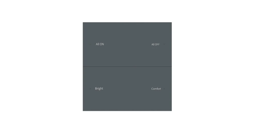 4 Scenes Zigbee Button Panel Remote (100-240VAC Input) PK4(WZS)