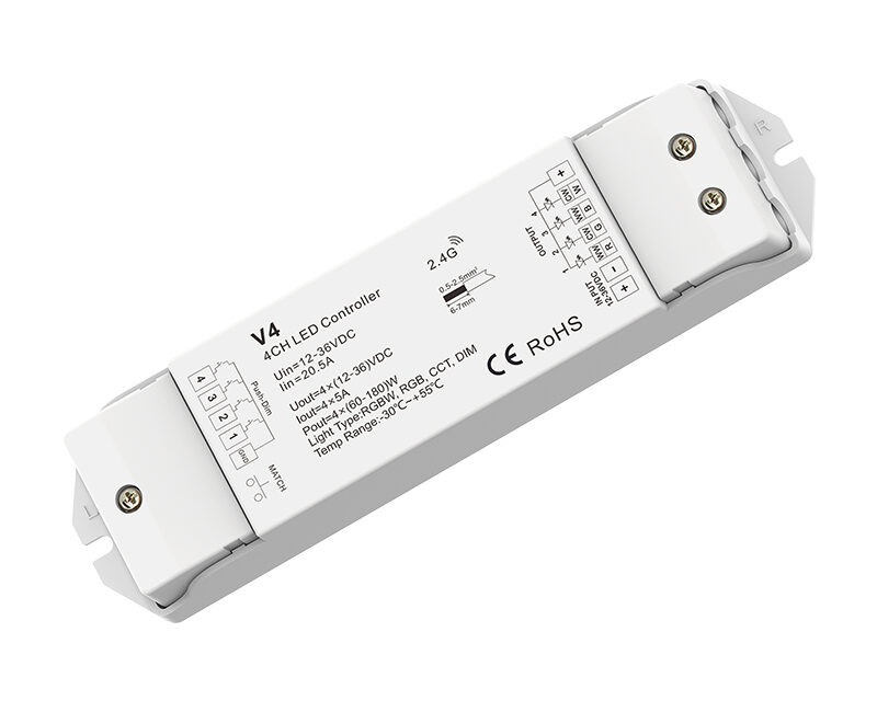 4CH*5A 12-48VDC CV Controller V4