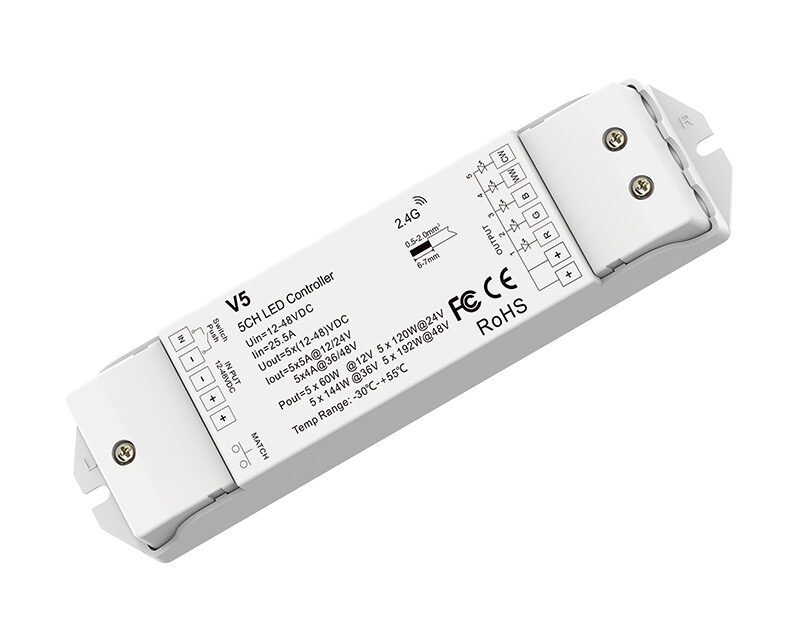 5CH*5A 12-48VDC CV Controller(Push Dim) V5