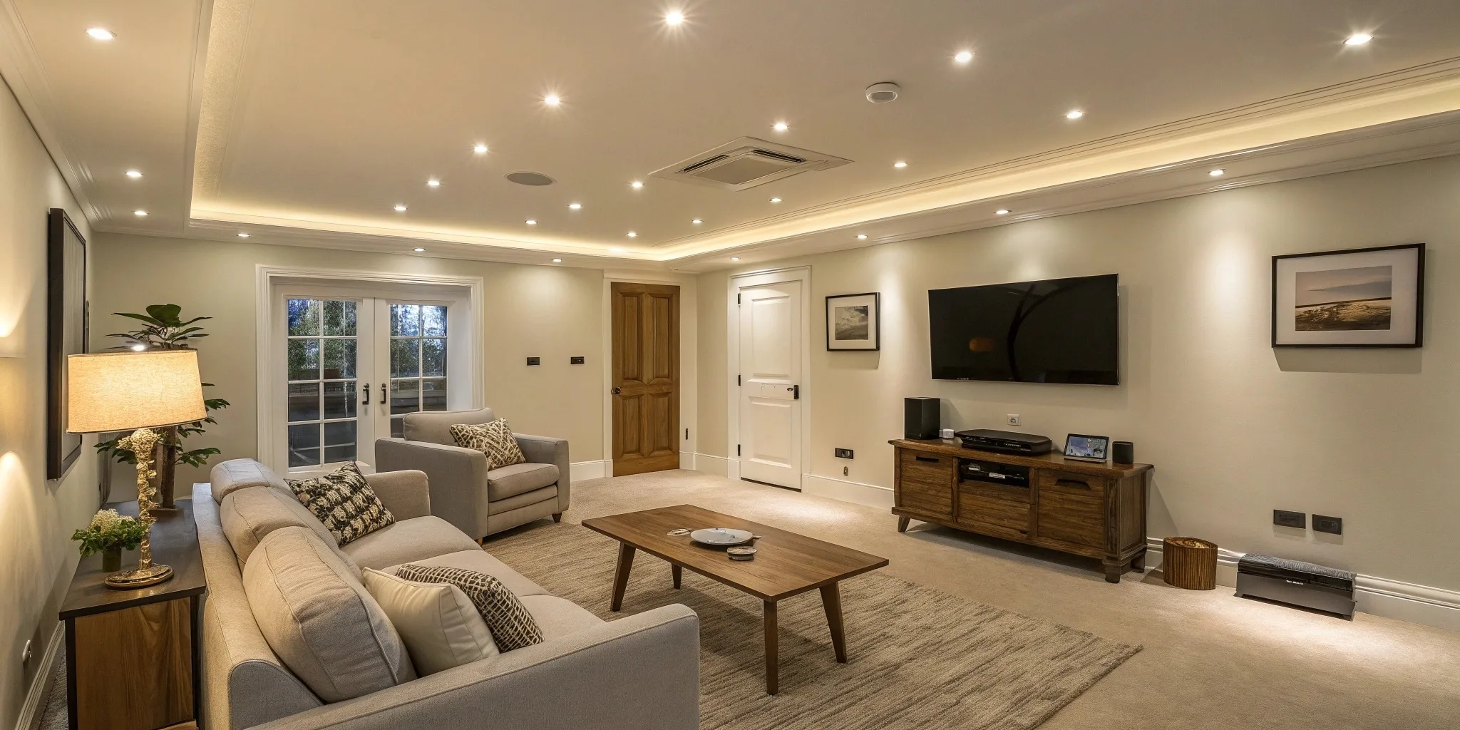 home renovation with led downlights scenario a ho