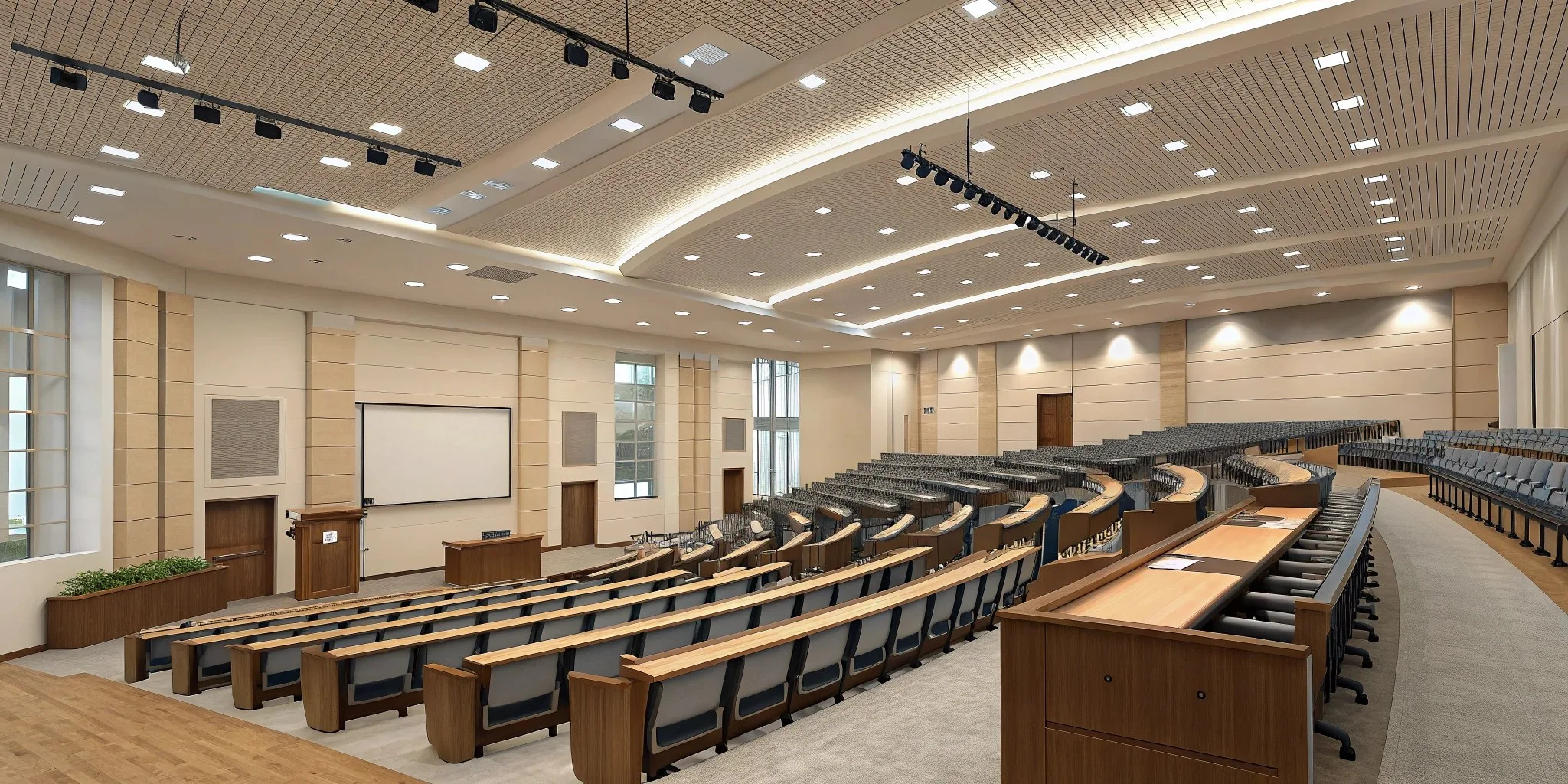 4 university lecture halls scenario a lecture ha