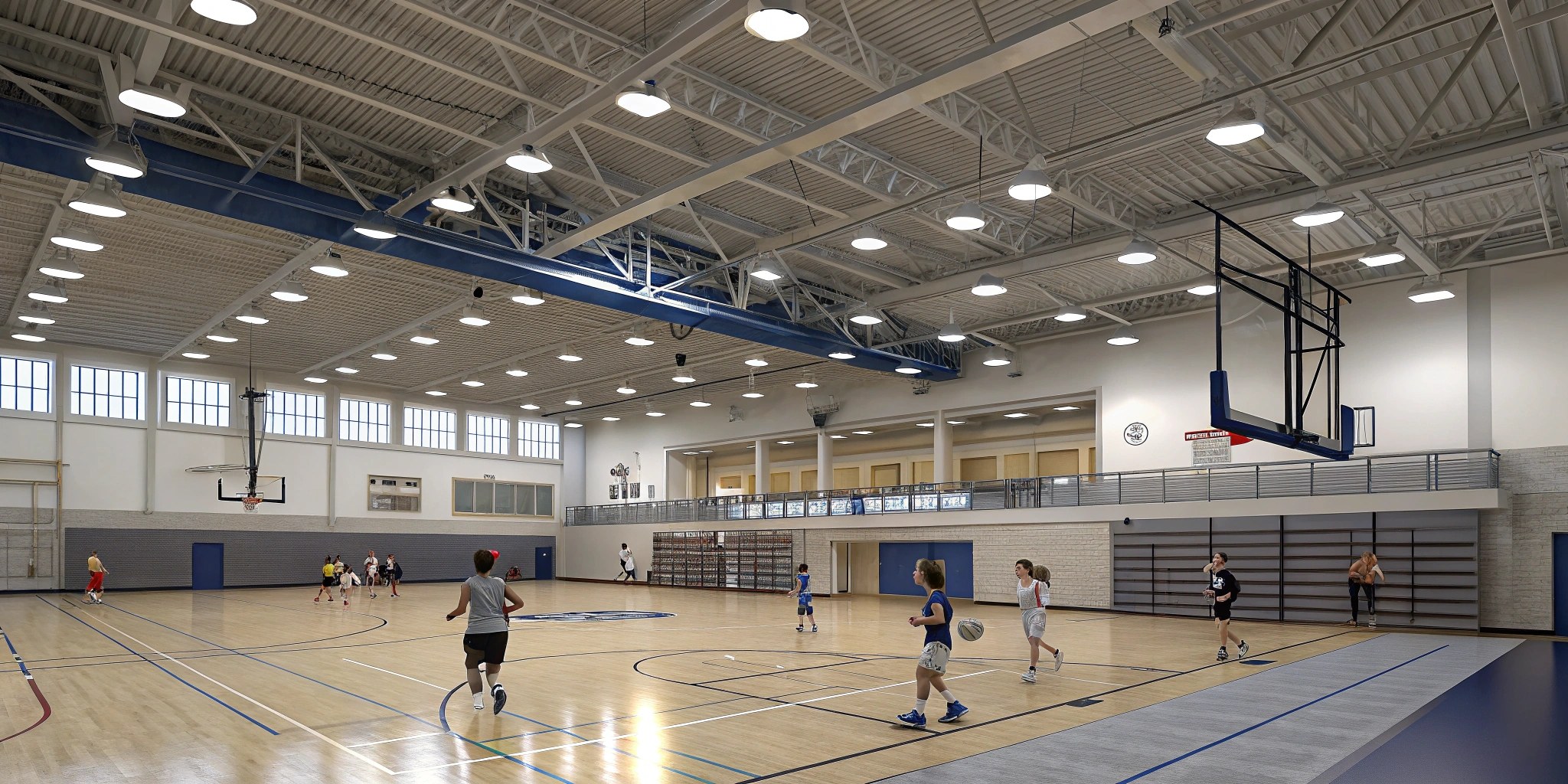 8 gymnasium and sports halls scenario a school o