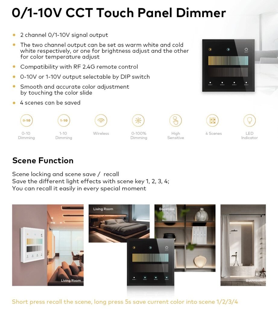 1-10V Dimmer,1-10V LED Controller,0/1-10V Controller,1-10v series