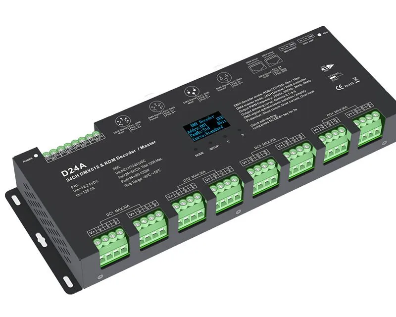 DMX512 controller,DMX512,DMX512 Master,DMX512 Decoder,DMX-SPI Decoder,DMX512 Controllers