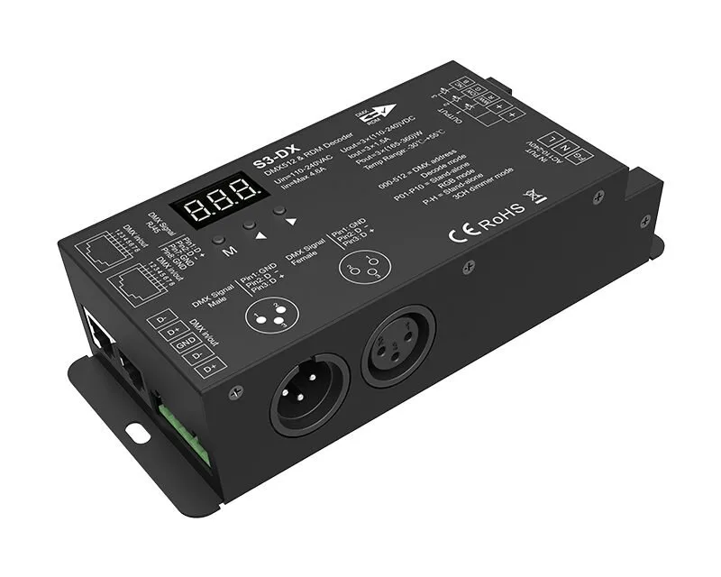 DMX512 controller,DMX512,DMX512 Master,DMX512 Decoder,DMX-SPI Decoder,DMX512 Controllers
