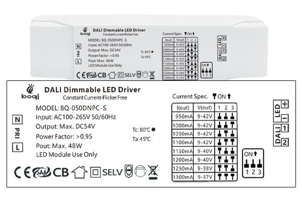 DALI Driver,DALI Dimmable LED driver