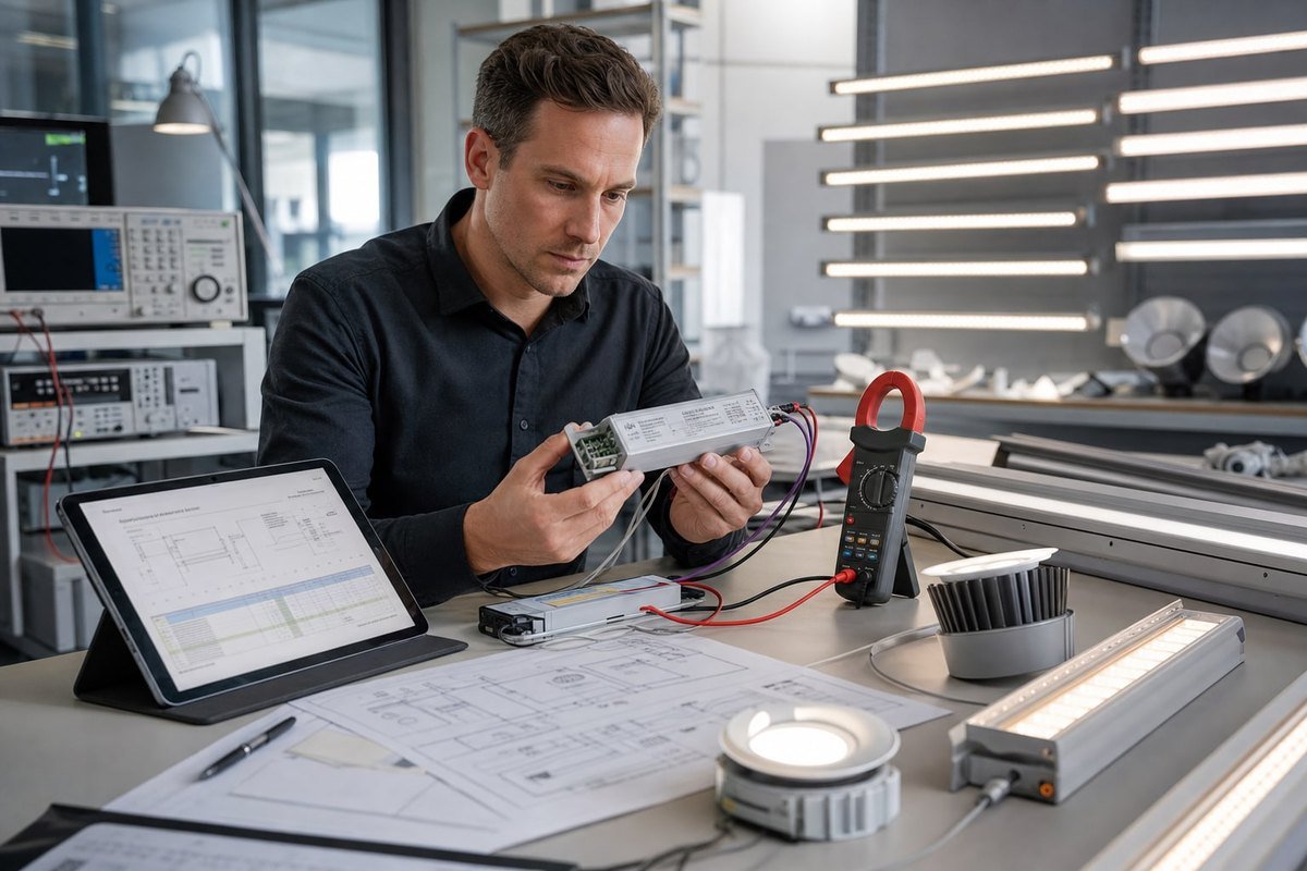 How to identify if LED fixtures require a constant current DALI driver (ID#2)