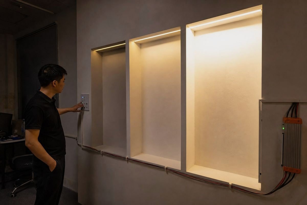 CV DALI drivers enabling flicker-free, smooth dimming for LED strip systems (ID#4)