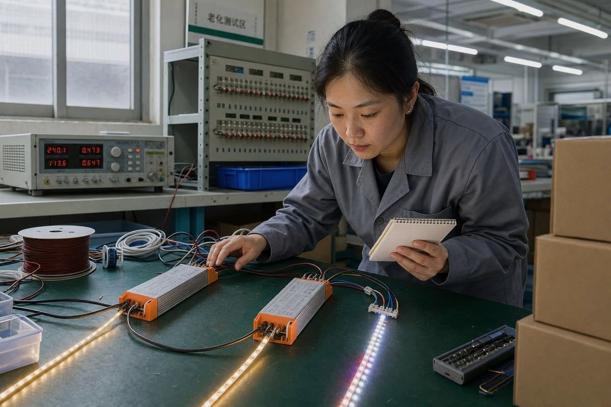 Key checks for sourcing certified CV DALI drivers in bulk LED strip orders (ID#5)