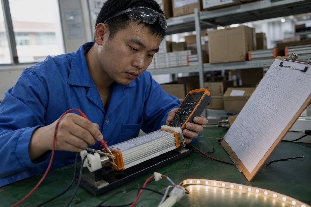 Matching driver voltage exactly to LED load and checking wattage limits (ID#3)