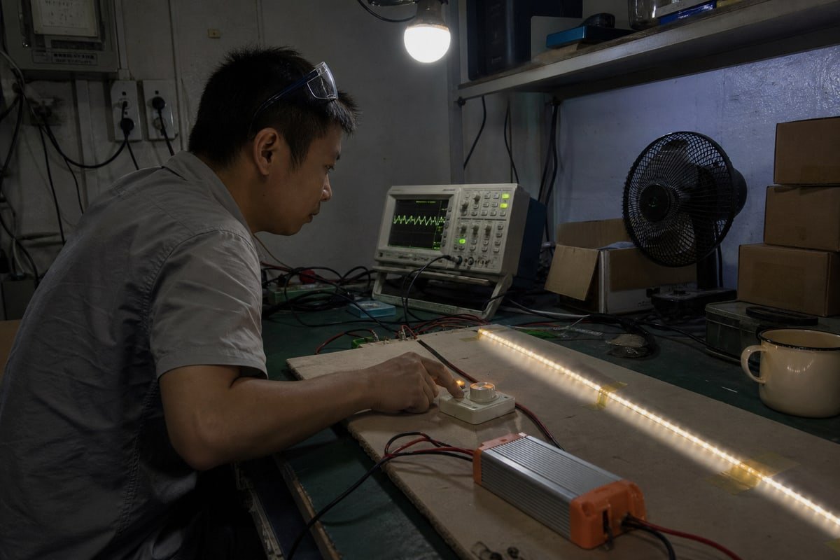 Causes of LED flicker and buzz when pairing TRIAC dimmers with CV drivers (ID#3)