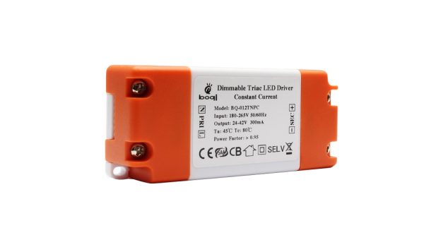 Dimmable Triac LED Drivers BQ-012TNPC 02 Constant Current Triac Dimmable LED Drivers 12W 300mA